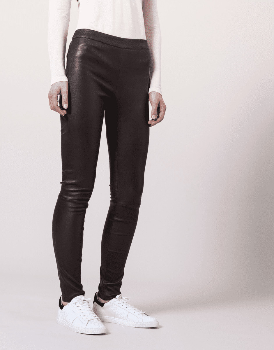 Legging cuir zapa clearance