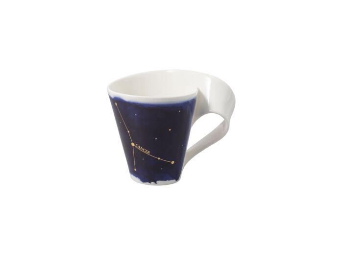 NewWave Stars mug cancer, 300 ml, bleu/blanc