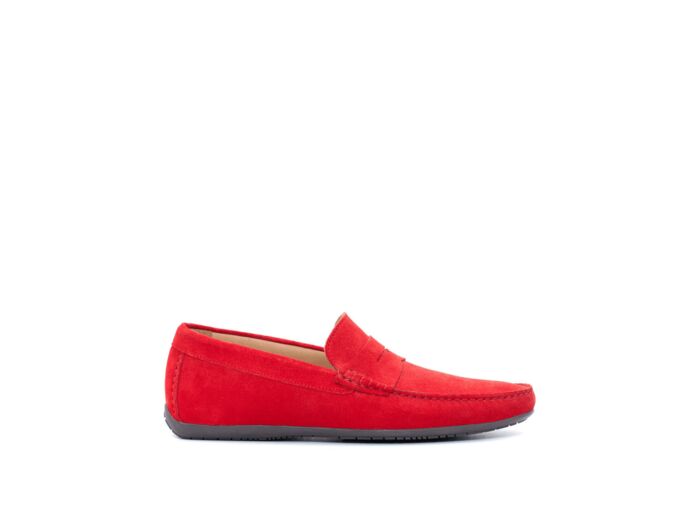 Mocassin TROPEA Daim Rouge