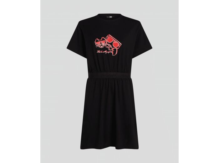 KOCKTAIL SKETCH TSHIRT DRESS