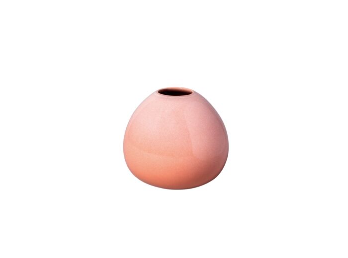 Perlemor Home - Petit vase, rose pâle, en porcelaine haut de gamme