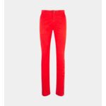 Pantalon chino Kutslim ajusté coton bio stretch - Galeries Lafayette