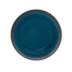Crafted Denim assiette plate, ⌀26 cm, bleue