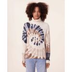 Pull Mochi Sunny Pull Cachemire Col Roulé Tie & Dye, 4 fils