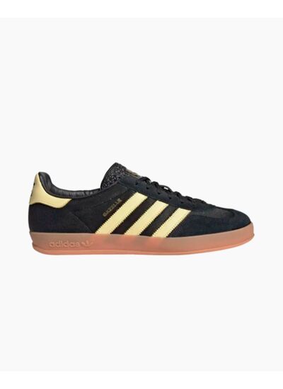 Adidas Gazelle Indoor Black Almost Yellow Gum