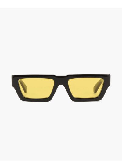 Manchester Sunglasses Black Yellow