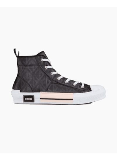 Dior B23 High Top Noir CD Diamant