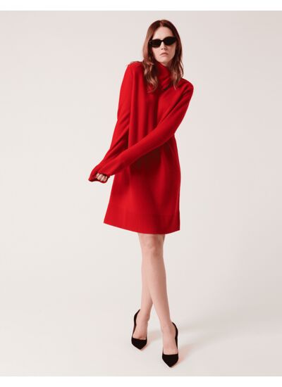 Robe Rhem Rouge en Laine