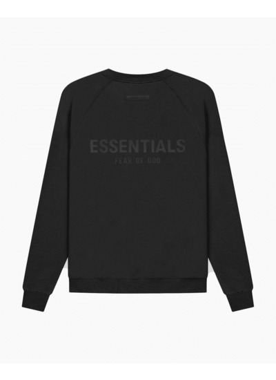 Fear of God Essentials Pull-Over Crewneck Black