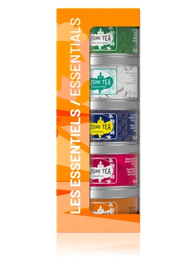 Les Essentiels bio - Assortiment de 5 boîtes métal - 100 gr