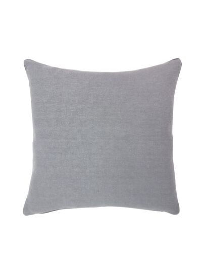 Yves Delorme - Housse de coussin en  lin bleu, Pigment