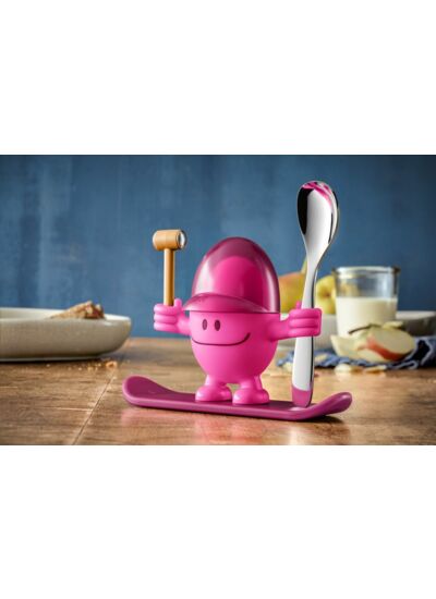 Coquetier enfant MC EGG rose