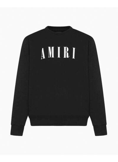 Amiri Sweatshirt Logo Iconique Black