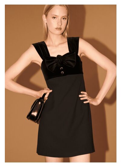 Robe Roch-Noir en Polyester