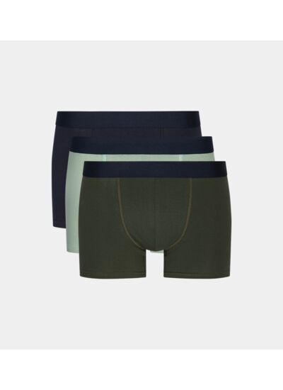 Lot de 3 boxers Moxer coton stretch