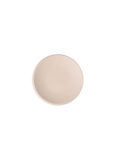 NewMoon Beige - Assiette à pain, beige, en porcelaine haut de gamme