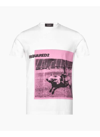 Dsquared T-Shirt Bull White