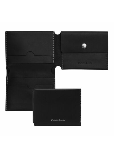 Portefeuille porte-monnaie Alter Black