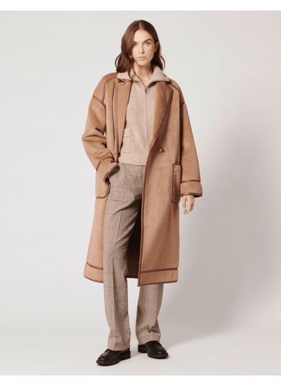 Manteau Monranda Camel en Polyester