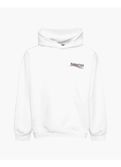 Hoodie - Political Campaign Logo - White