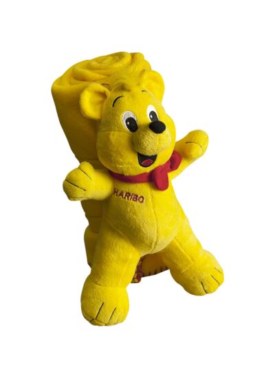 Peluche Ours Haribo Avec Couverture