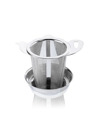 Infuseur passoire 5,5cm pour mug + bol ramasse-gouttes