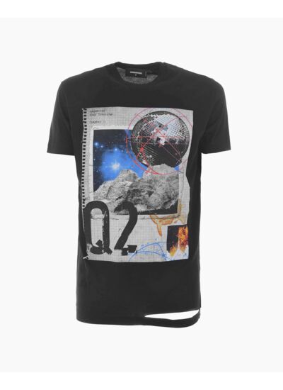 Dsquared T-Shirt Trekking Black