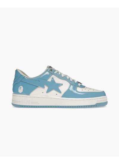 Bape Sta Patent Leather Blue White