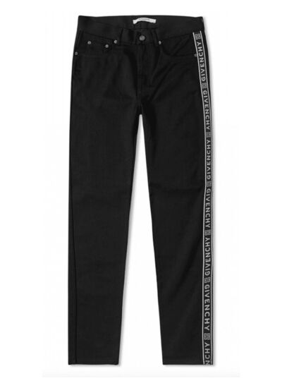 Jean - Stretch Bande Logo - Black