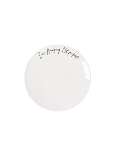 Statement assiette pour le petit-déjeuner Amazing not perfect, 21 cm Ø