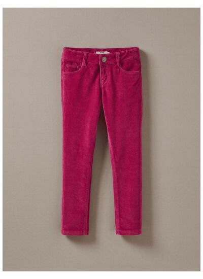 Pantalon Slim Velours