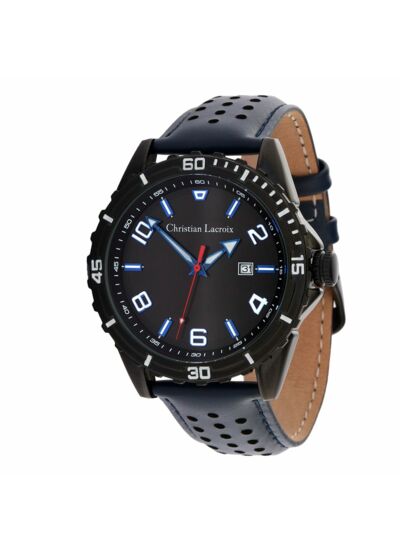 Montre dateur Sol Navy & Black