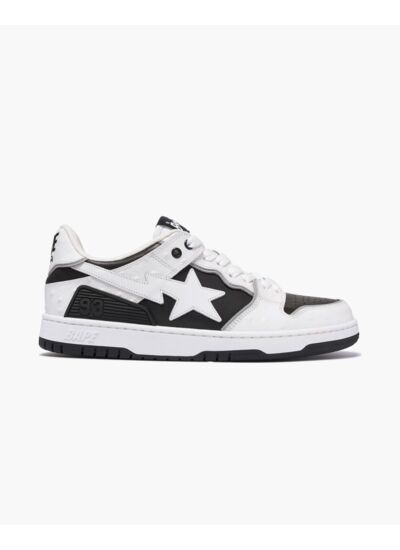 A Bathing Ape SK8STA #1 Ostrich Pack White/Black 2024