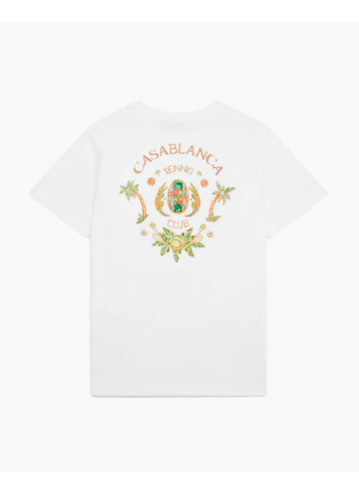 Casablanca - Tee Shirt Joyaux D'Afrique Tennis Club - White