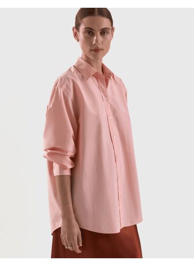 Chemise oversize Delina rose