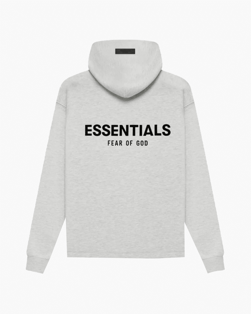 Essentials Grey Relaxed Hoodie