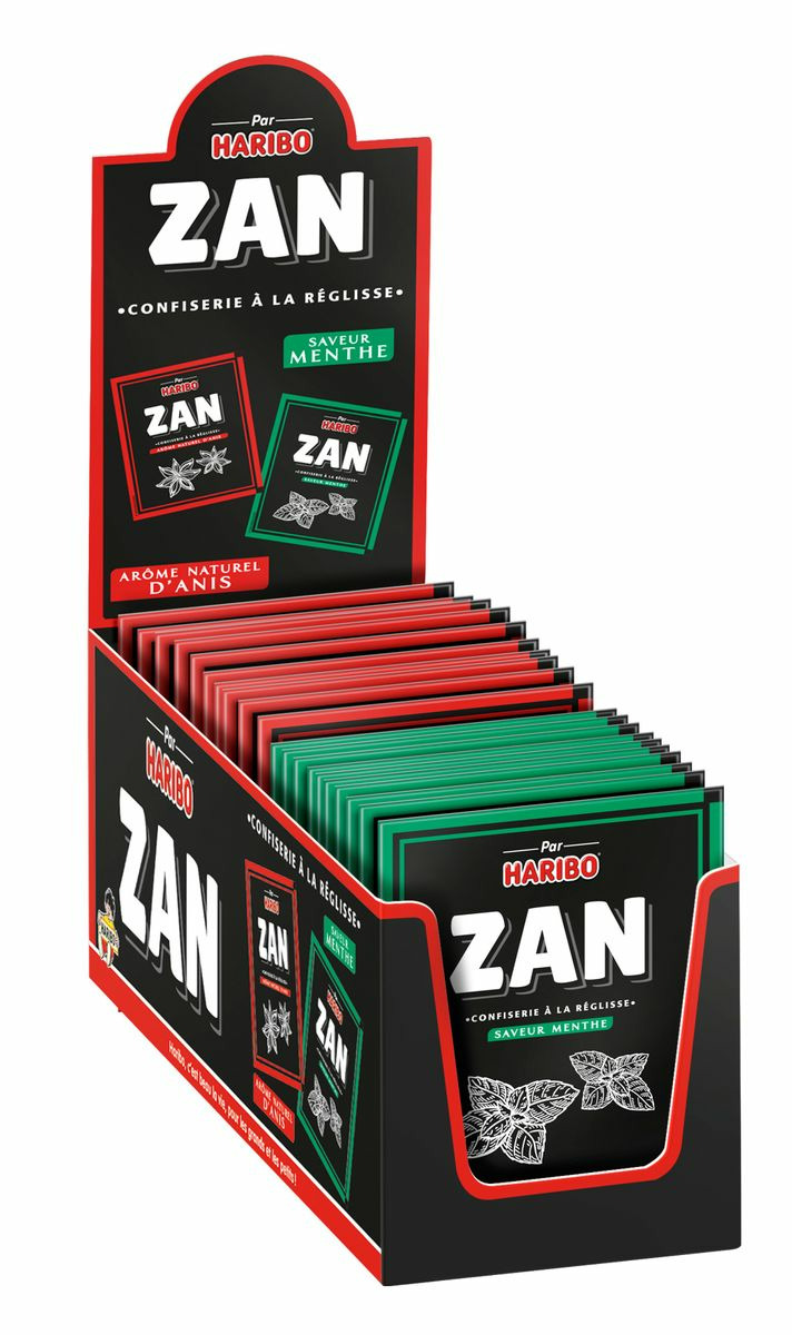 Présentoir Pain Zan Anis / Menthe 60 Petits Pains