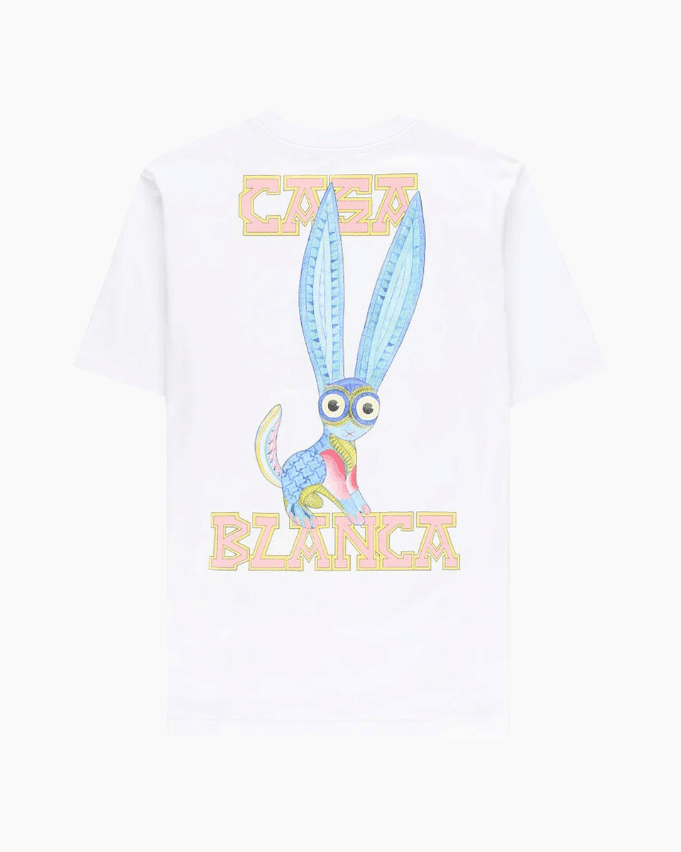 Casablanca T-Shirt Souvenir Blanc