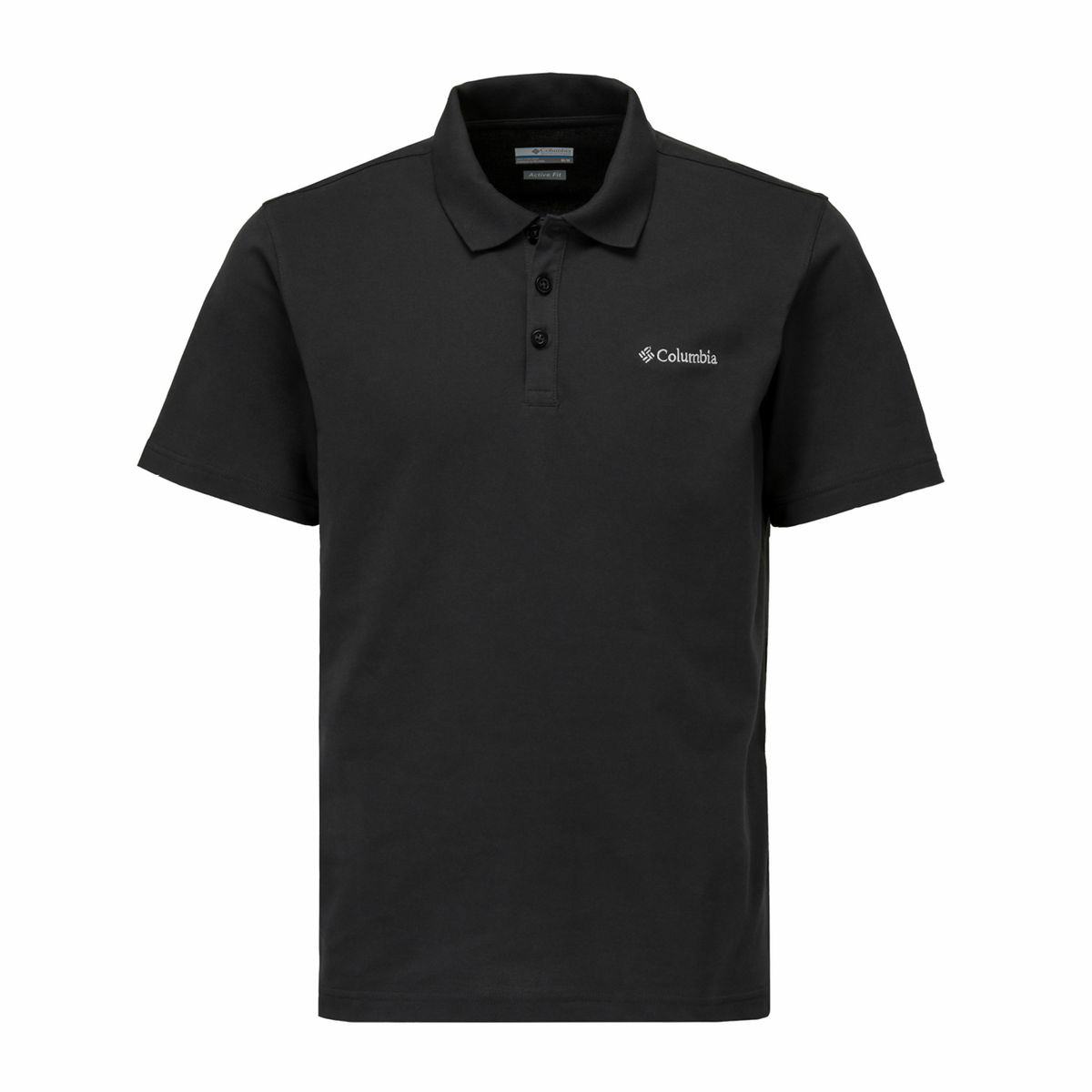 Wingard II Solid Pique Polo Homme Noir