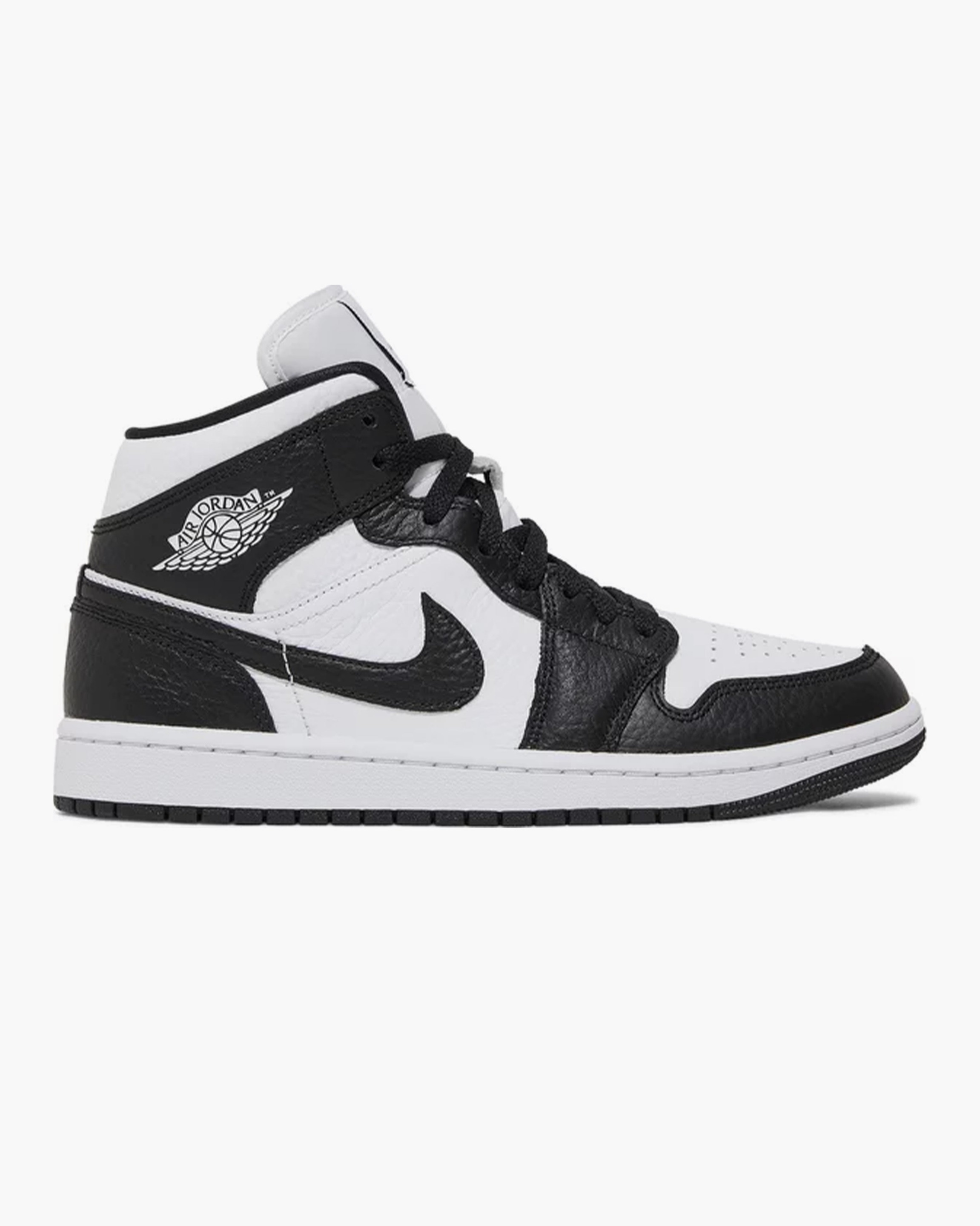 Air Jordan 1 Mid Split Black White