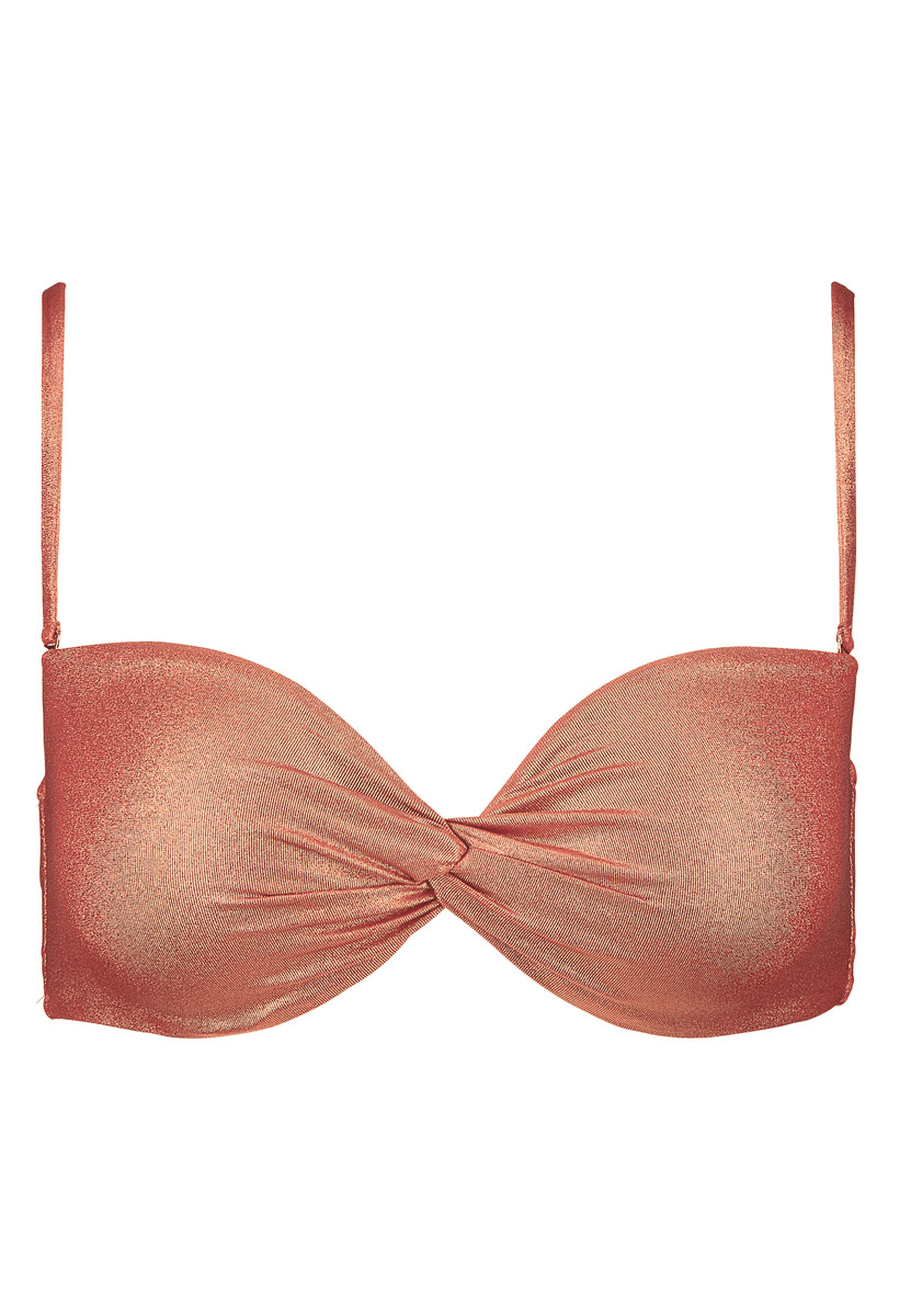 Haut de maillot de bain Bandeau Sunlight Glow