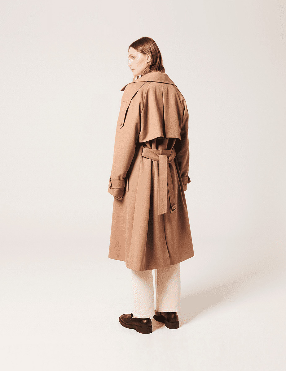 Trench Tivan-Trench oversize camel