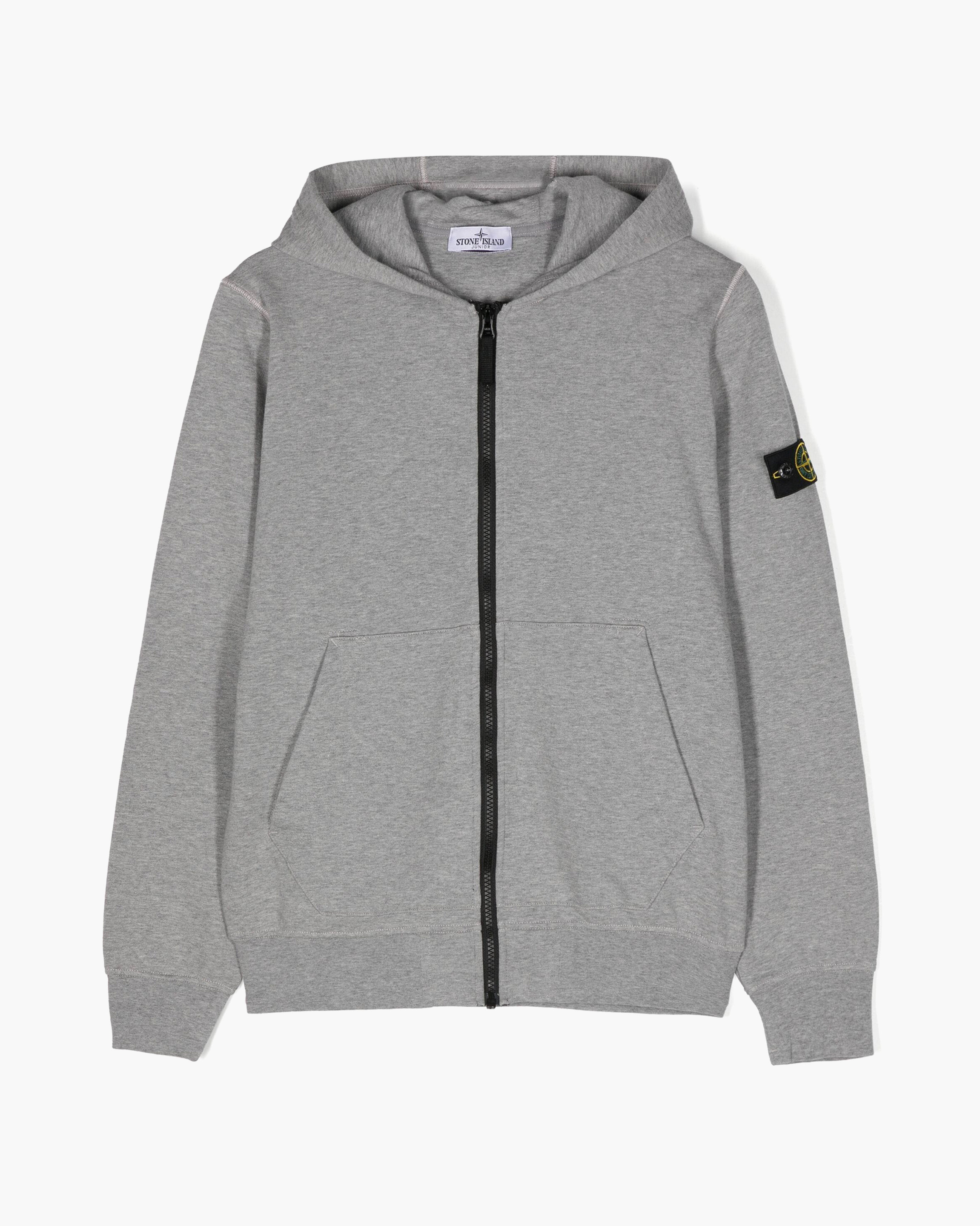 Stone Island Zip Junior - Grey