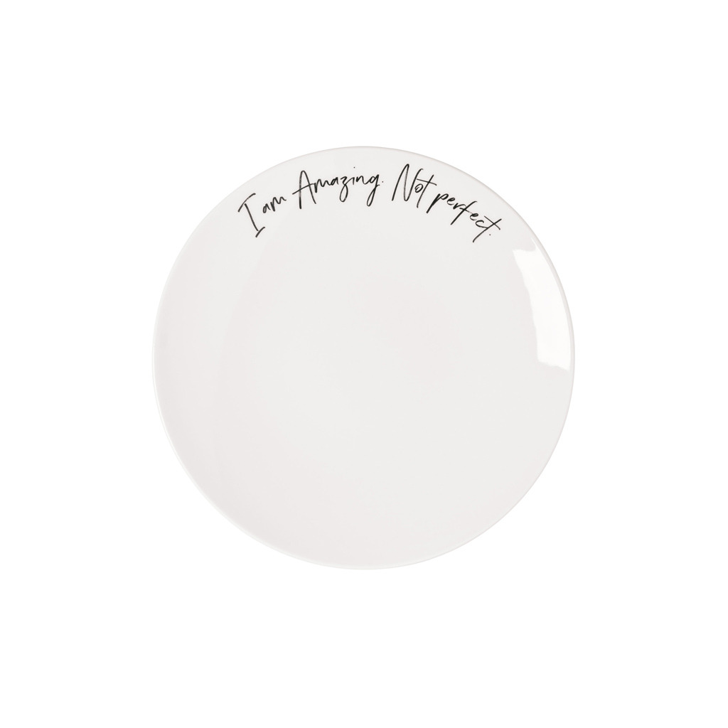 Statement assiette pour le petit-déjeuner Amazing not perfect, 21 cm Ø