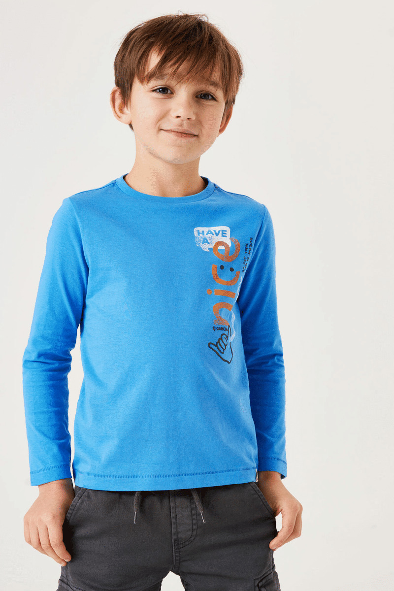 Boys T-shirt Blue