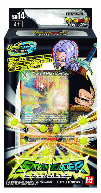 Dragon Ball Super JCC Saiyan Wonder - Starter Deck - Jeu de cartes à collectionner