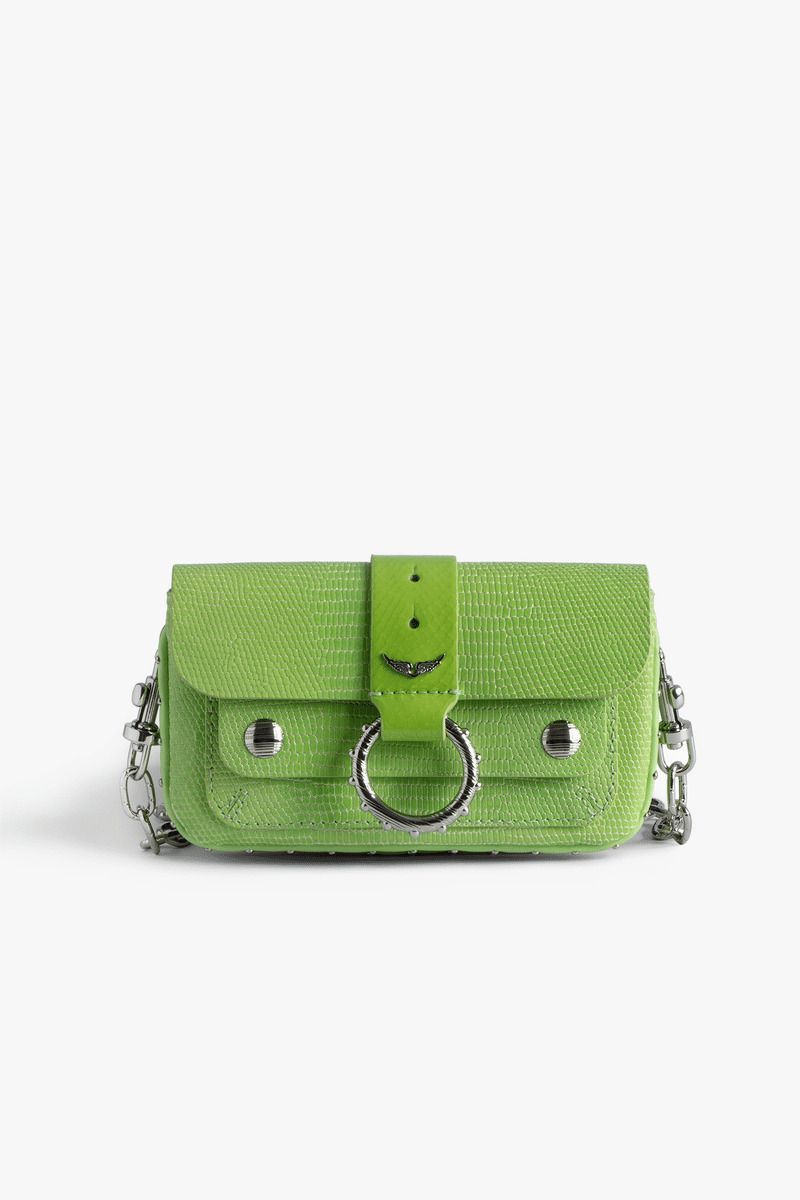 KATE WALLET EMBOSSED IGUANA GL