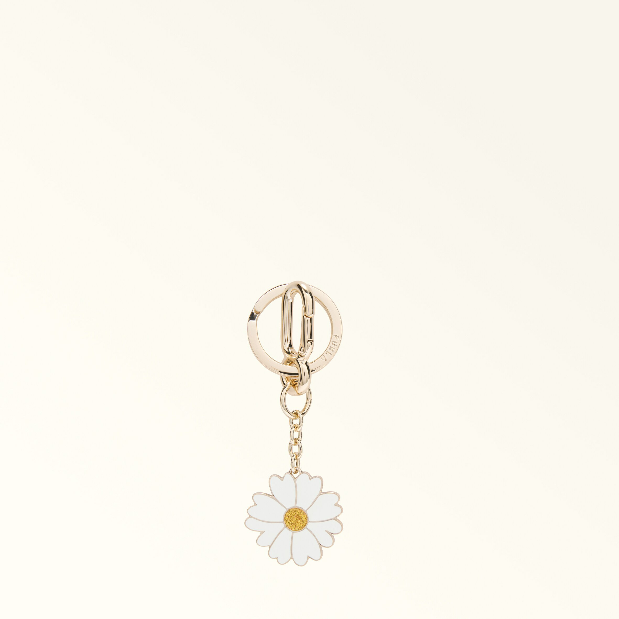 DAISY KEYRING - METALLO+SMALTO