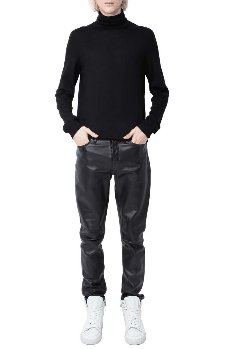 DAVID LEATHER PANTALON