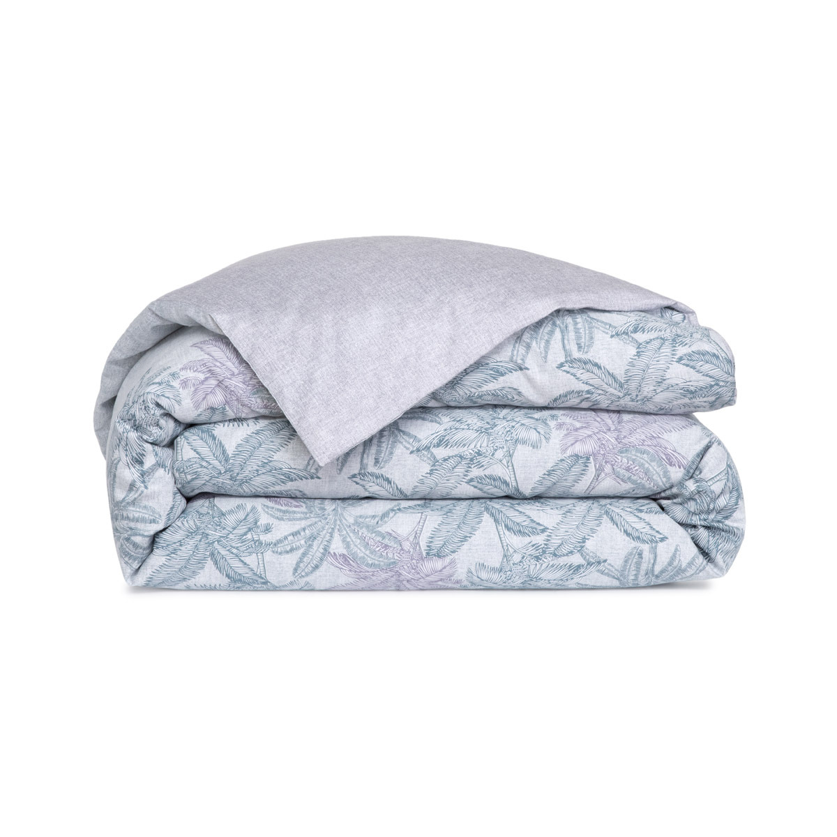 BOSS Home - Housse de couette en satin de coton, Palm Grove